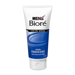 全新Biore 蜜妮 MENS 深層柔珠洗面乳 100G