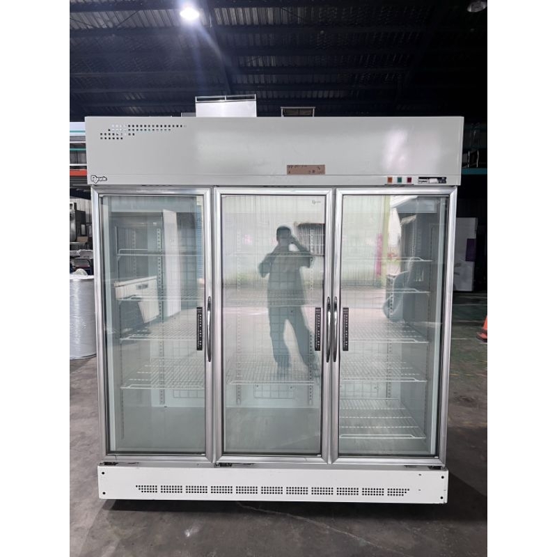展佳三門冷凍透明展示冰箱 220V 機況佳 使用一年 要買要快 🏳️‍🌈萬能中古倉🏳️‍🌈