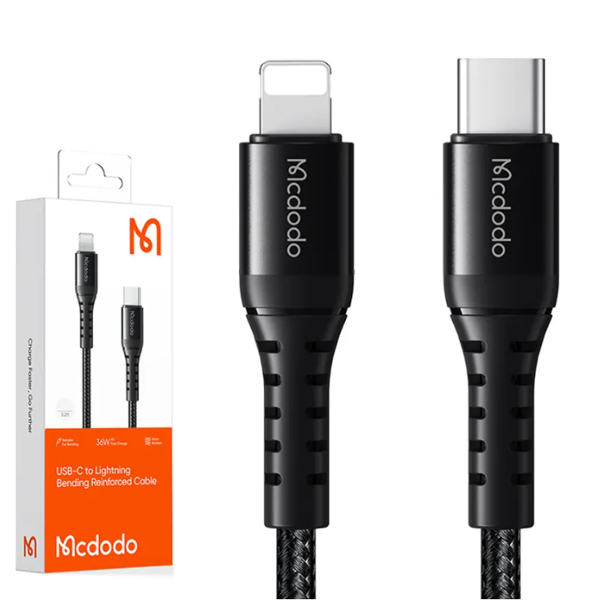 Mcdodo 麥多多 PD/Lightning/Type-C/iPhone充電線傳輸線快充線 光速 20cm