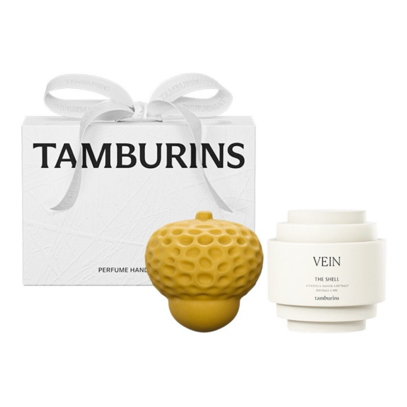 Tamburins節慶禮盒護手霜 Perfume Hand Cream  (Chamo香皂+ VEIN 15ml)