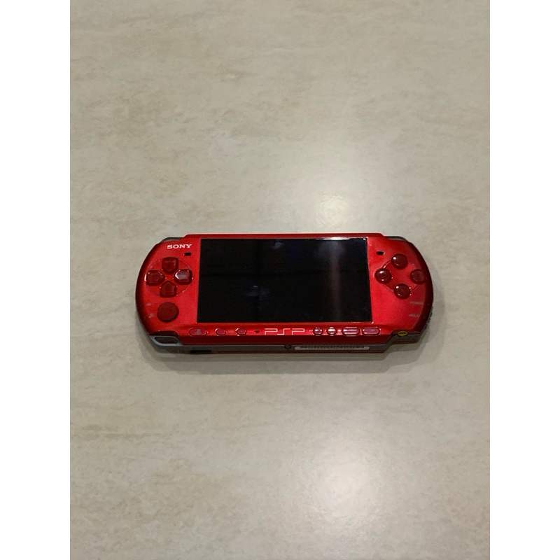 PSP 3007 二手主機 無改機+副廠電池+充電線+傳輸線+8片遊戲片