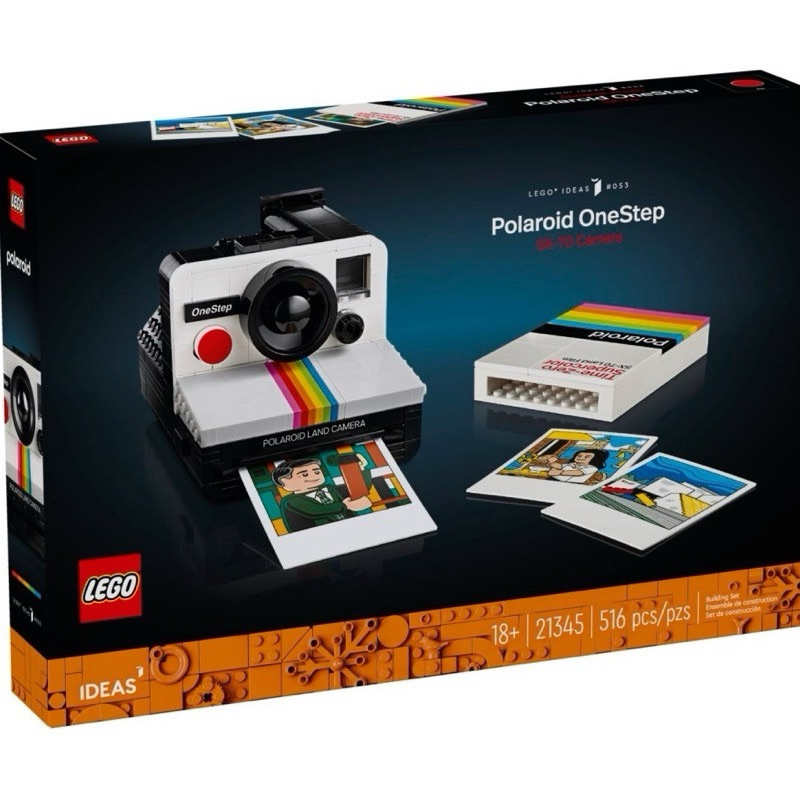 Lego 21345 IDEAS 寶麗來拍立得 Polaroid OneStep SX-70