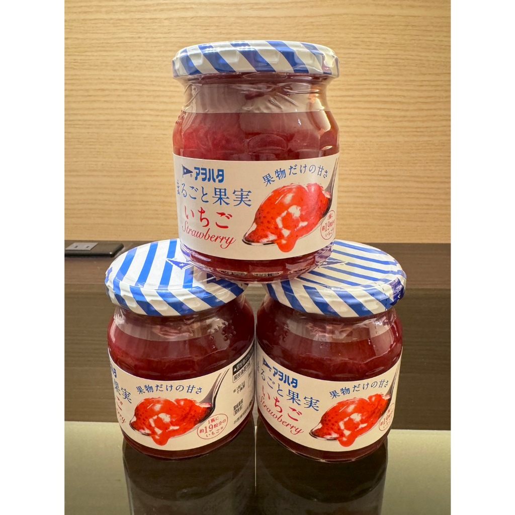 ▼現貨 日本 Aohata 無蔗糖水果果醬 草莓/白桃 日本果醬