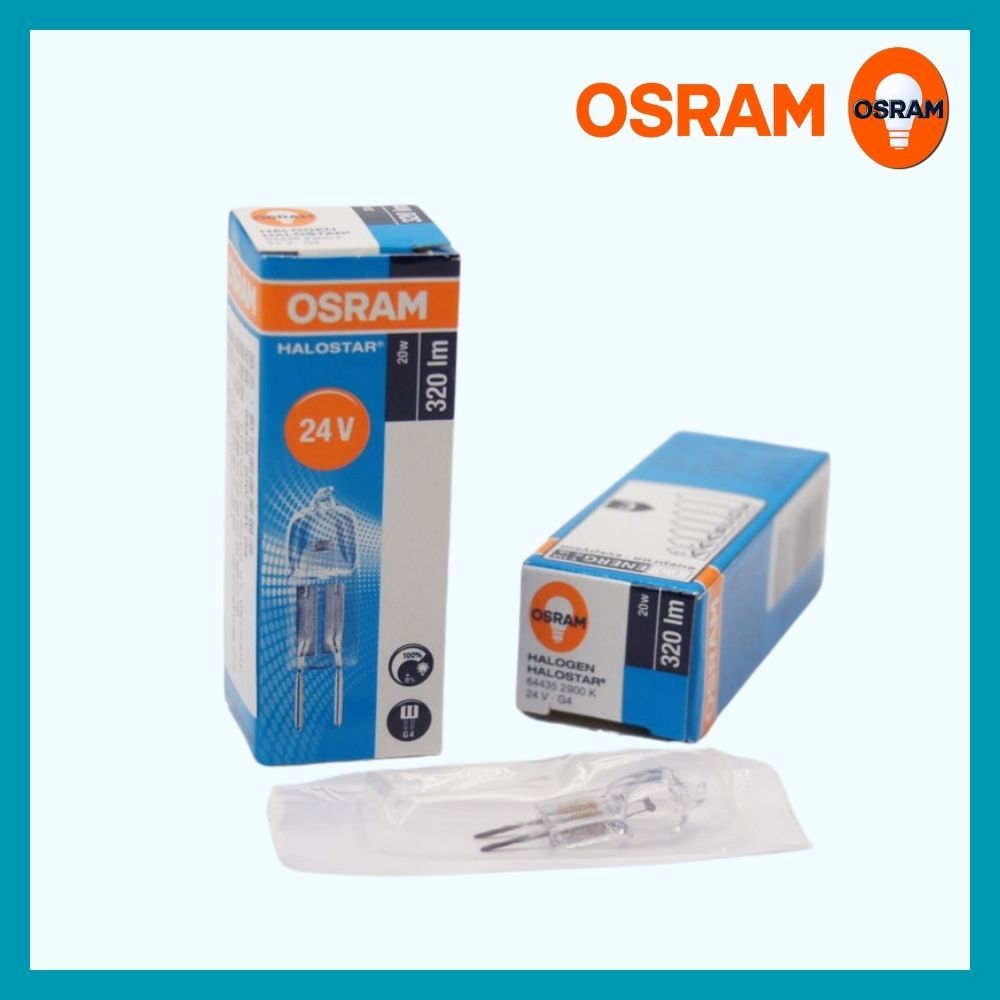 🇩🇪德國製🇩🇪 歐司朗 OSRAM 64435 20W 24V G4 特殊儀器豆燈 鎢絲鹵素 豆泡