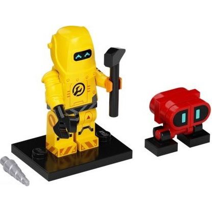 正版樂高LEGO 人偶(全新)- col22-1 第22代人偶 Robot Repair Tech