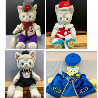 特價1800(可拆售：貓880+衣服980)💕日本🇯🇵迪士尼 畫家貓 衣服 吉拉東尼 S號 娃娃 玩偶