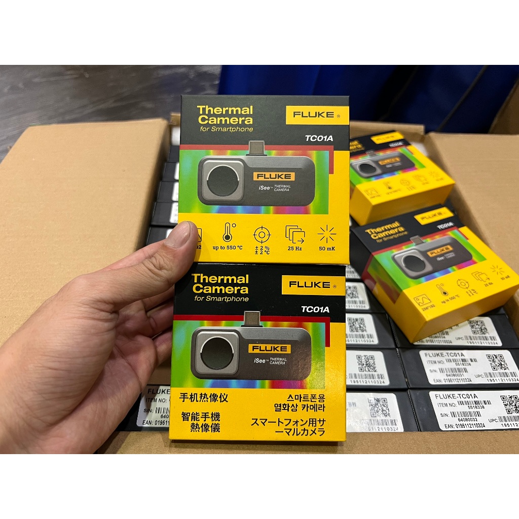 全台最便宜送皮套【全電行】FLUKE手機型熱影像鏡頭 手機熱像儀  TC01A  TC01B 保固一年