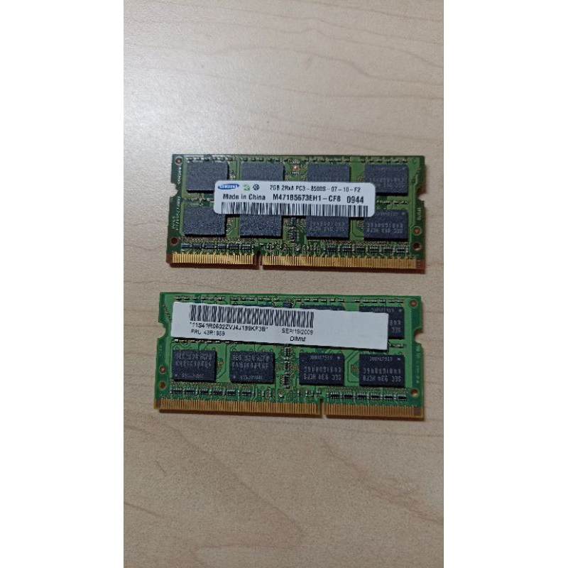 三星 DDR3 10600 4GB(2GBX2) 10R333 LENOVO ThinkPad X200 筆電專用