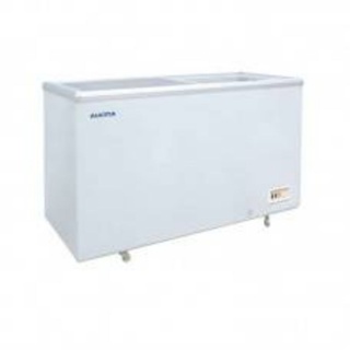 （吉晨冷凍餐飲設備）AUCMA澳柯瑪平面玻璃冷凍櫃SD-409