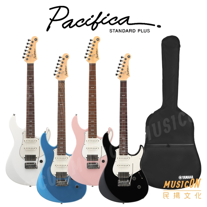 【民揚樂器】YAMAHA PACS+12 Pacifica 電吉他 鎖定式弦鈕 玫瑰木指板 公司貨享保固