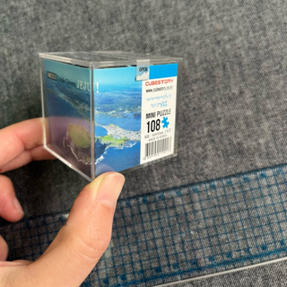 Mini Puzzle Cubestory 濟州島 puzzle 108片拼圖10cm*15cm