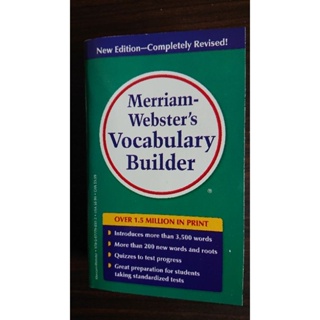 Merriam-Webster's Vocabulary Builder（二手）