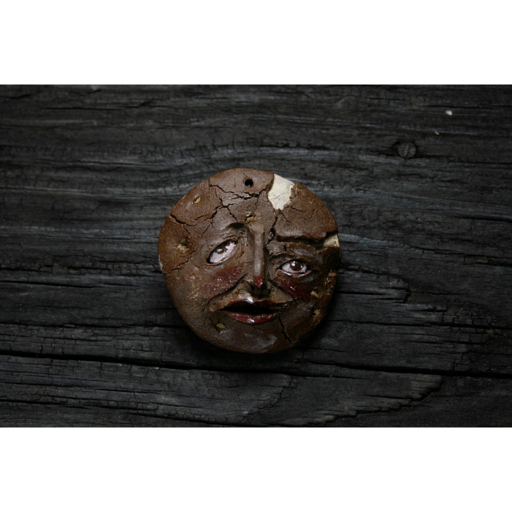 人面棉花糖巧克力餅乾 (直徑5.6cm 吊飾 香座) 021022