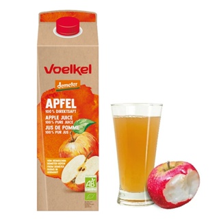 《小瓢蟲生機坊》泰宗 - Voelkel德國有機蘋果汁Demeter 1000ml/罐 蘋果汁 100%原汁