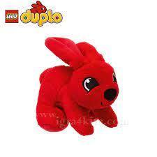 [積木樂園] LEGO 5002933 DUPLO 得寶 紅色兔子 絨毛玩具