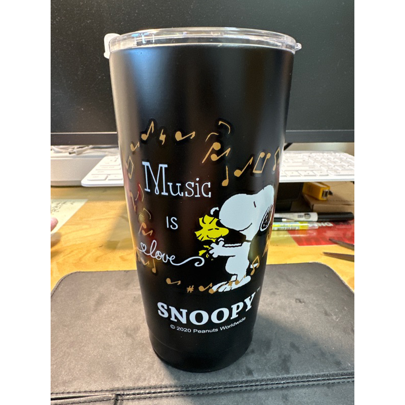 snoopy 史努比 冰霸杯 550ml 304不鏽鋼