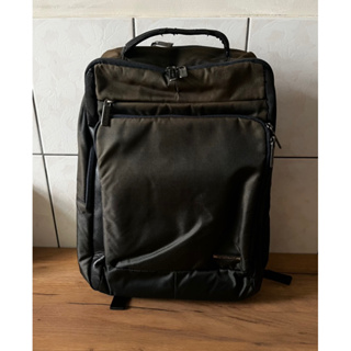 美國專櫃行李箱品牌 Samsonite GARDE Backpack V EXP 海軍藍商務背包