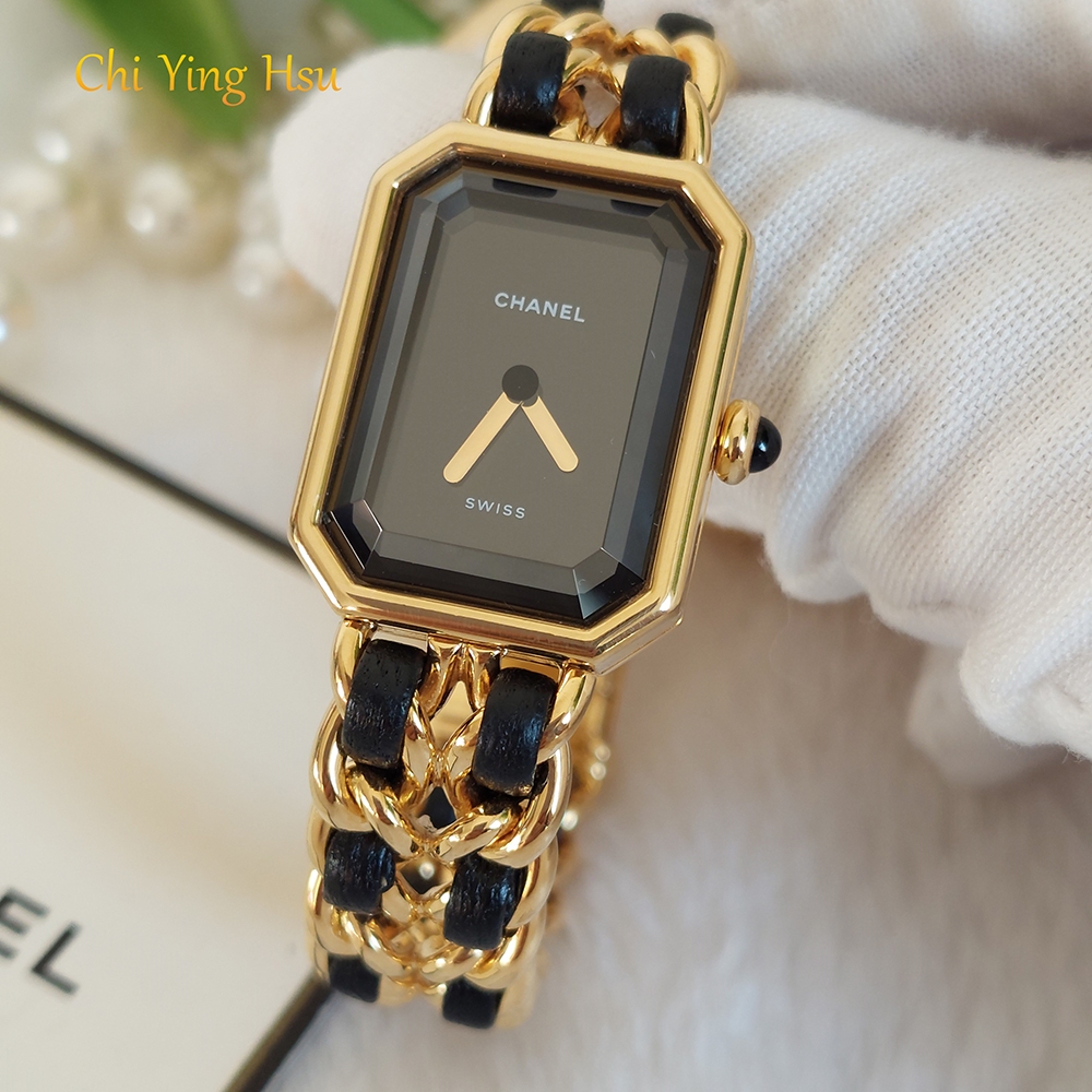 Chanel H0001 🎀現品實拍🎀香奈兒首映系列premiere手錶M尺寸~二手約（9.成新）