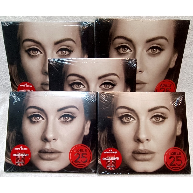 全新未拆 微瑕疵 Target 豪華盤(+3) / 愛黛兒 Adele 25 二十五歲 / 美版