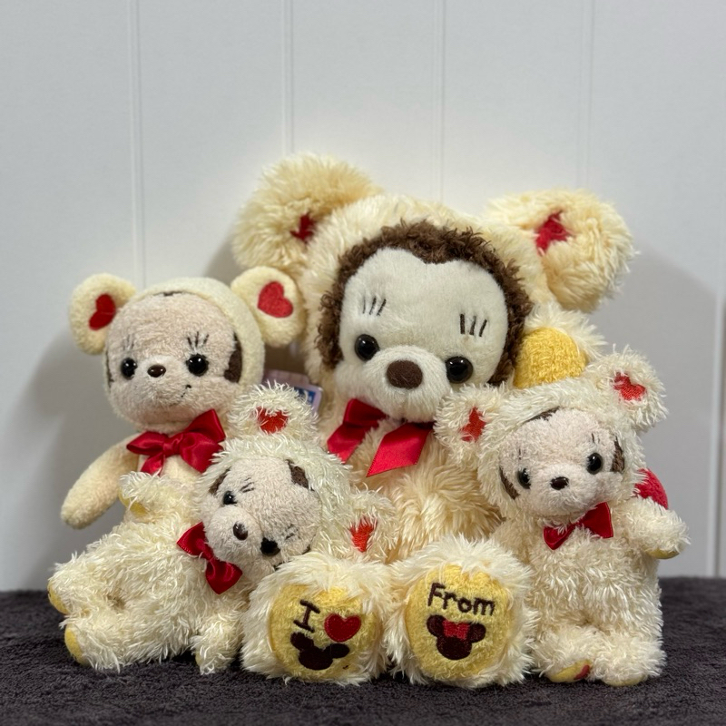 日本🇯🇵 米妮熊 minnie couture 熊寶寶 絕版 娃娃 吊飾