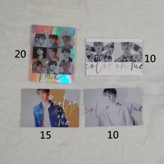 姜丹尼爾 Kang Daniel color on me 大卡 貼紙