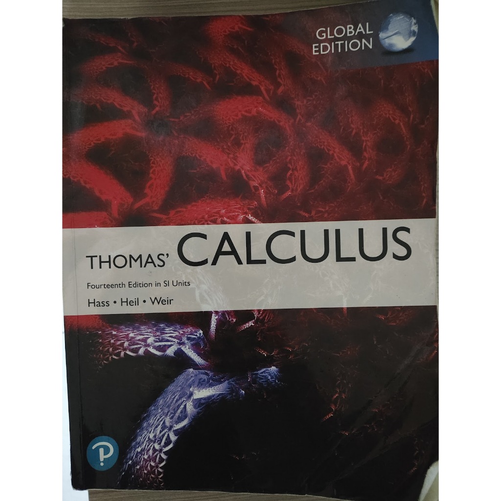 [北大出貨] Thomas' Calculus 14/E Pearson