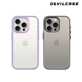 DEVILCASE iPhone 15 Pro / 15 Pro Max 惡魔防摔殼 標準版2 (透系列 動態按鍵 )