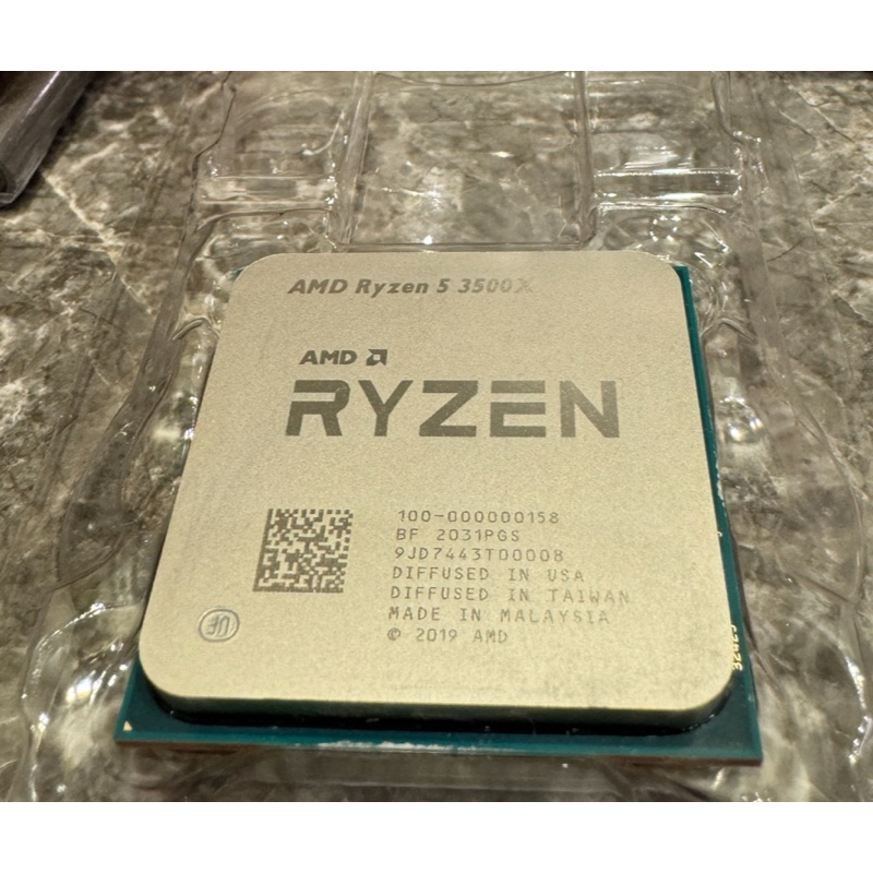 AMD 3500x 處理器  附原裝全新散熱器