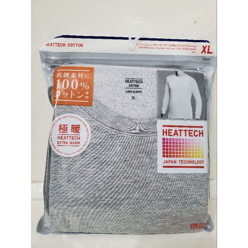 【全新】聊聊優惠 UNIQLO 極暖發熱衣 男 XL 圓領長袖