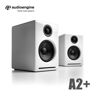 【Audioengine 台灣】A2+ wireless主動式立體聲藍牙書架喇叭-白色/3.5mm立體聲/RCA