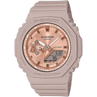CASIO 卡西歐 G-SHOCK ITZY有娜配戴款 煙燻粉色 粉紅金八角手錶 GMA-S2100MD-4A