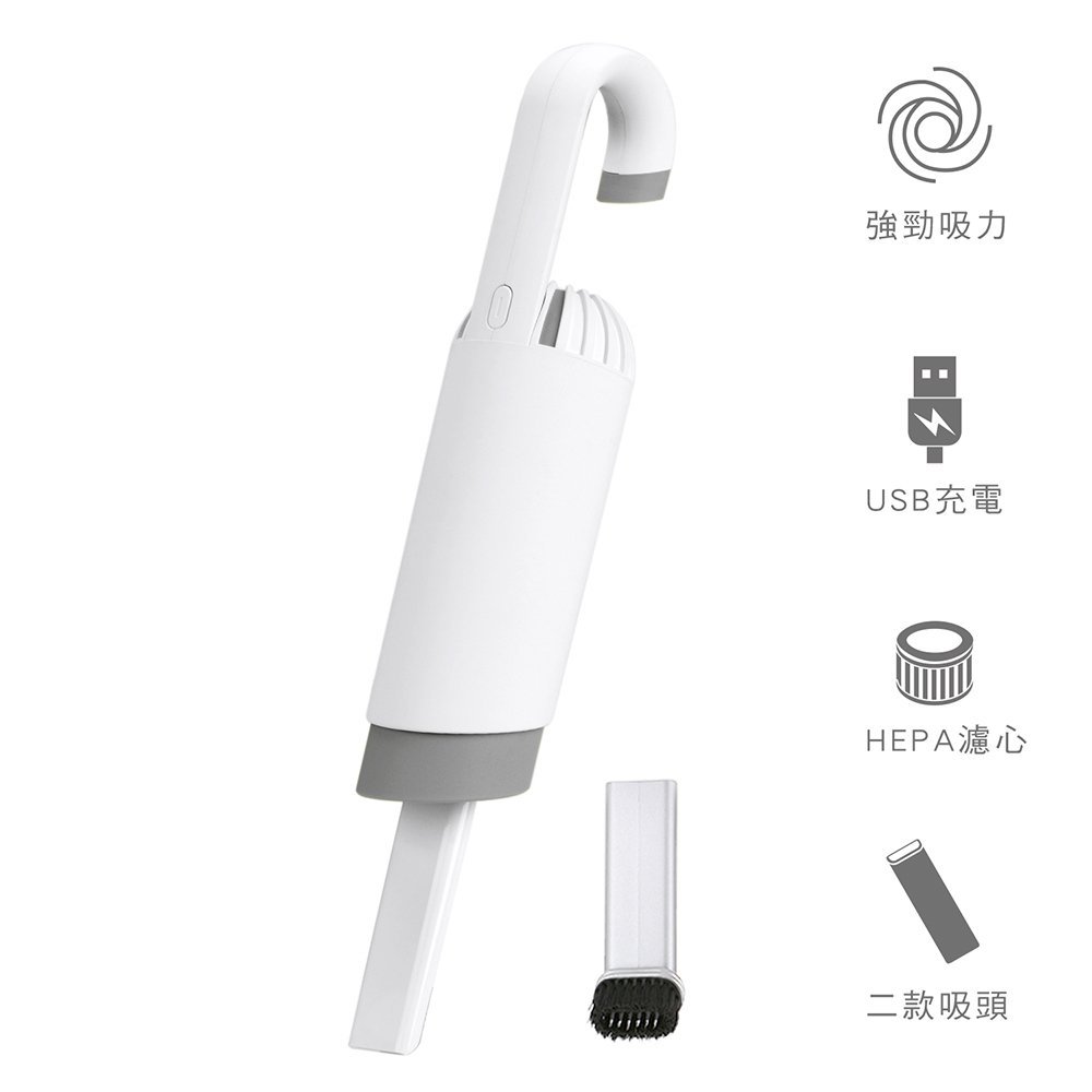 【原廠公司貨】KINYO 耐嘉 KVC-5885 手持USB無線吸塵器