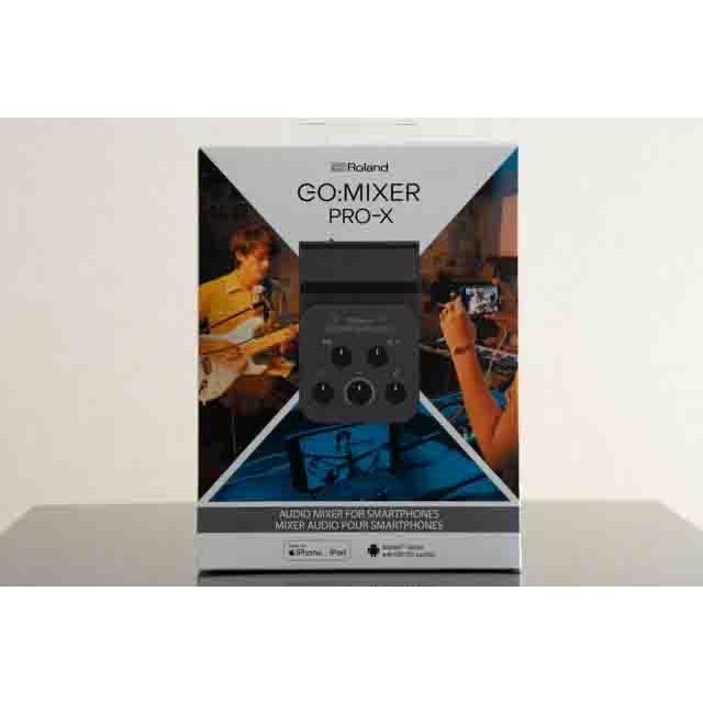台灣現貨 日本進口 Roland GO Mixer Pro-X　智慧型手機專用 音訊 混音器 直播神器