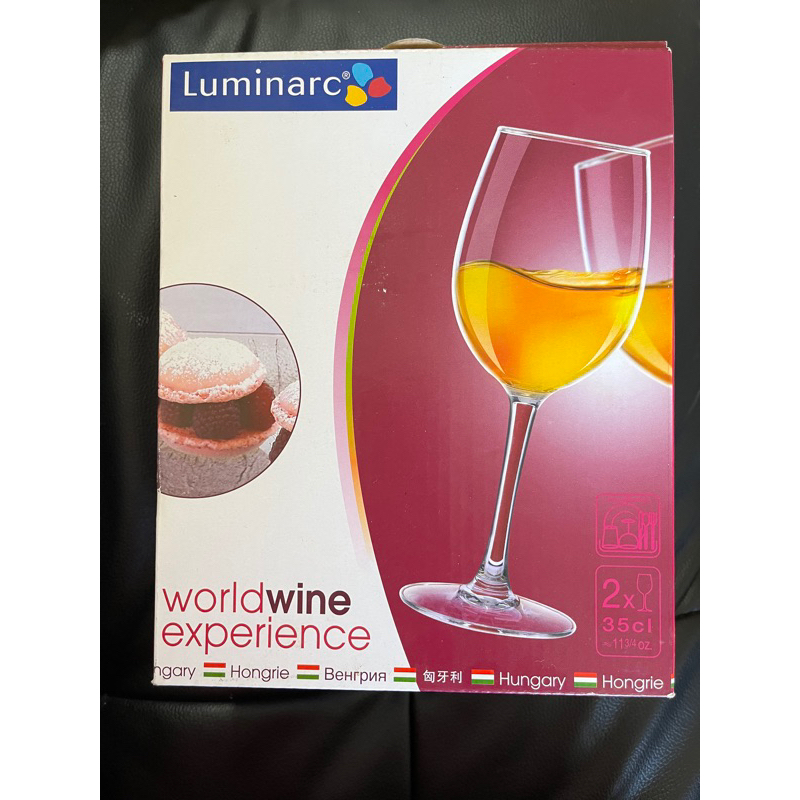 Luminarc紅酒🍷高腳杯 350c.c.