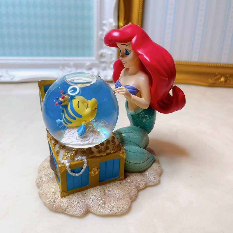 有瑕 小美人魚 小比目魚 寶藏 水晶球 迪士尼 艾莉兒 愛麗兒 Ariel 收藏