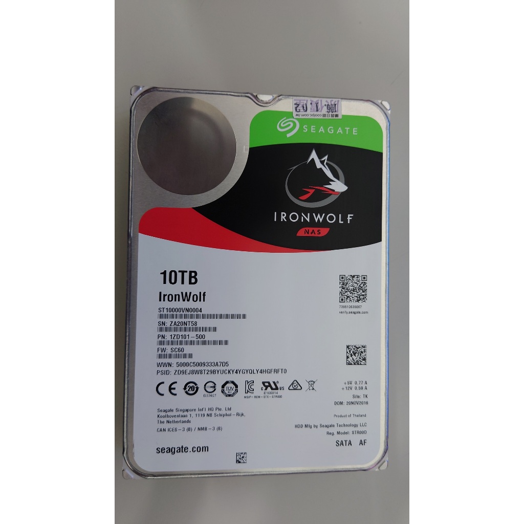 [B.M][05故障] Seagate 希捷 10T 硬碟