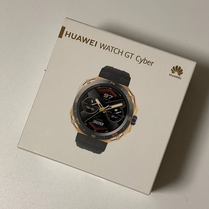 HUAWEI 華為 GT CYBER GPS 42mm 時尚健康智慧手錶 曜金黑