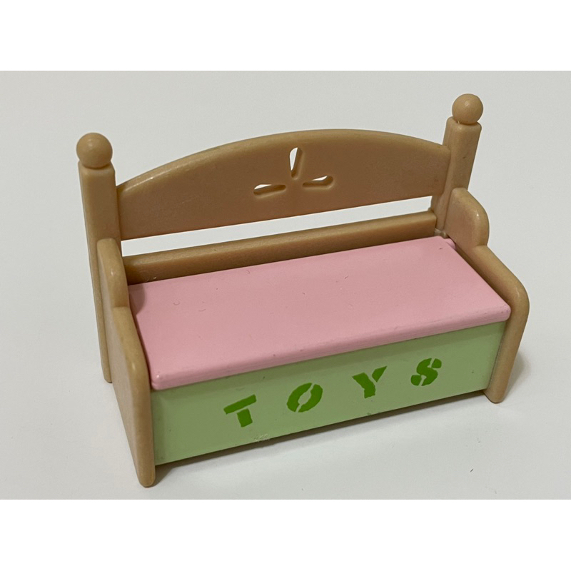 森林家族 絕版 彩色 玩具櫃 收納櫃 椅子