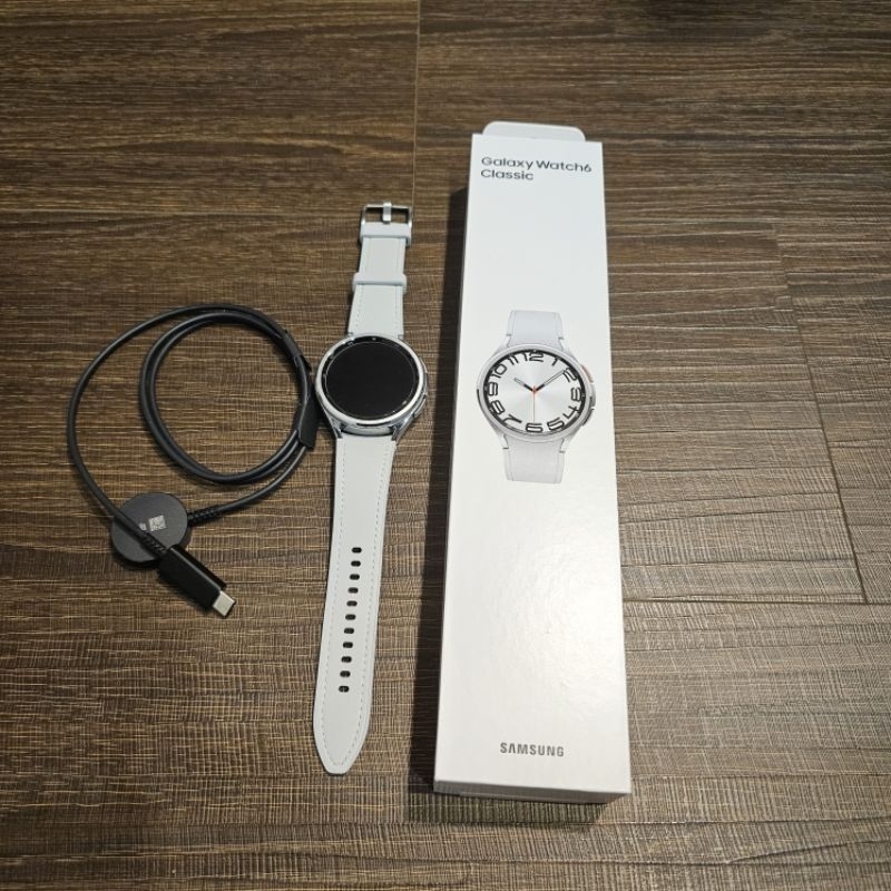 LTE版 SAMSUNG Galaxy Watch 6 Classic SM-R965 47mm 有貼保護貼