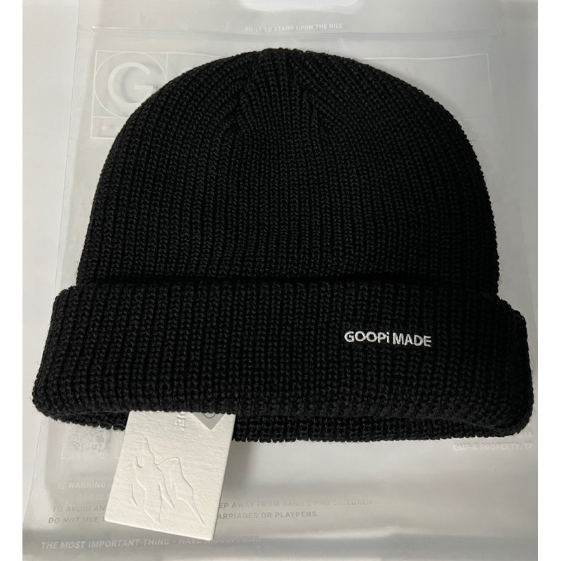 GOOPIMADE孤僻毛帽（黑色）