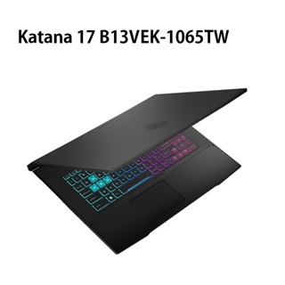 MSI微星 Katana 17 B13VEK-1065TW電競筆電(i7-13620H/8G/512G/RTX4050/
