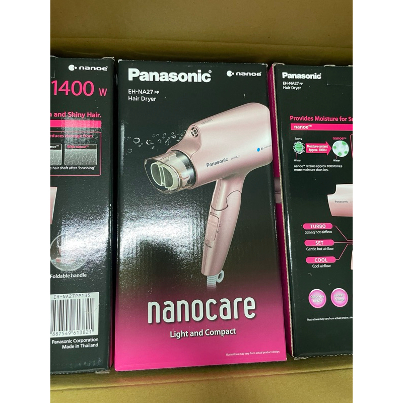Panasonic 國際牌- 奈米水離子吹風機 EH-NA27 現貨 粉色