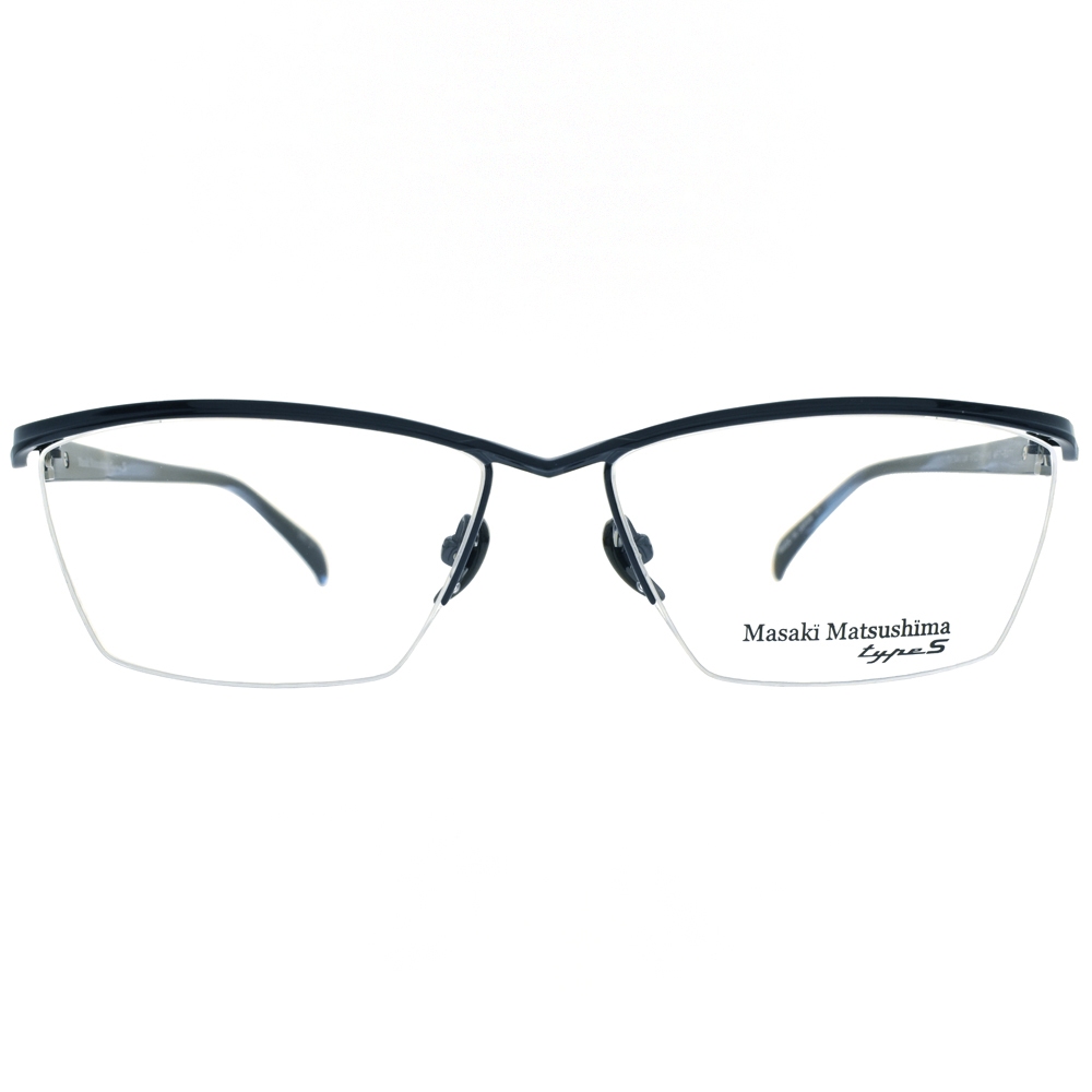 Masaki Matsushima 光學眼鏡 MFT5071 C3 流線眉框 鈦 TYPE S系列 - 金橘眼鏡