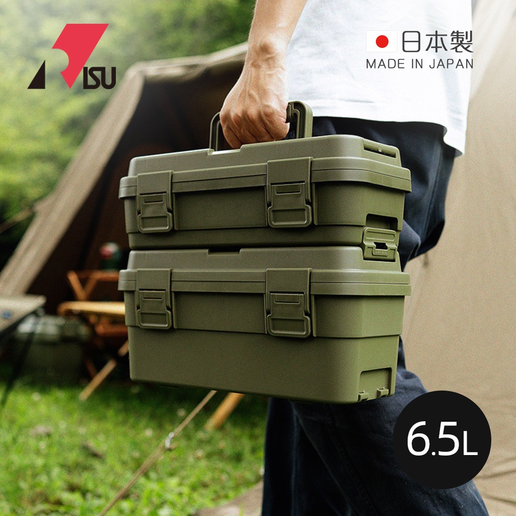 【日本RISU】TRUNK CARGO日本製可連結層疊組合式工具箱4L/6.5L-共6款《屋外生活》戶外 工具箱