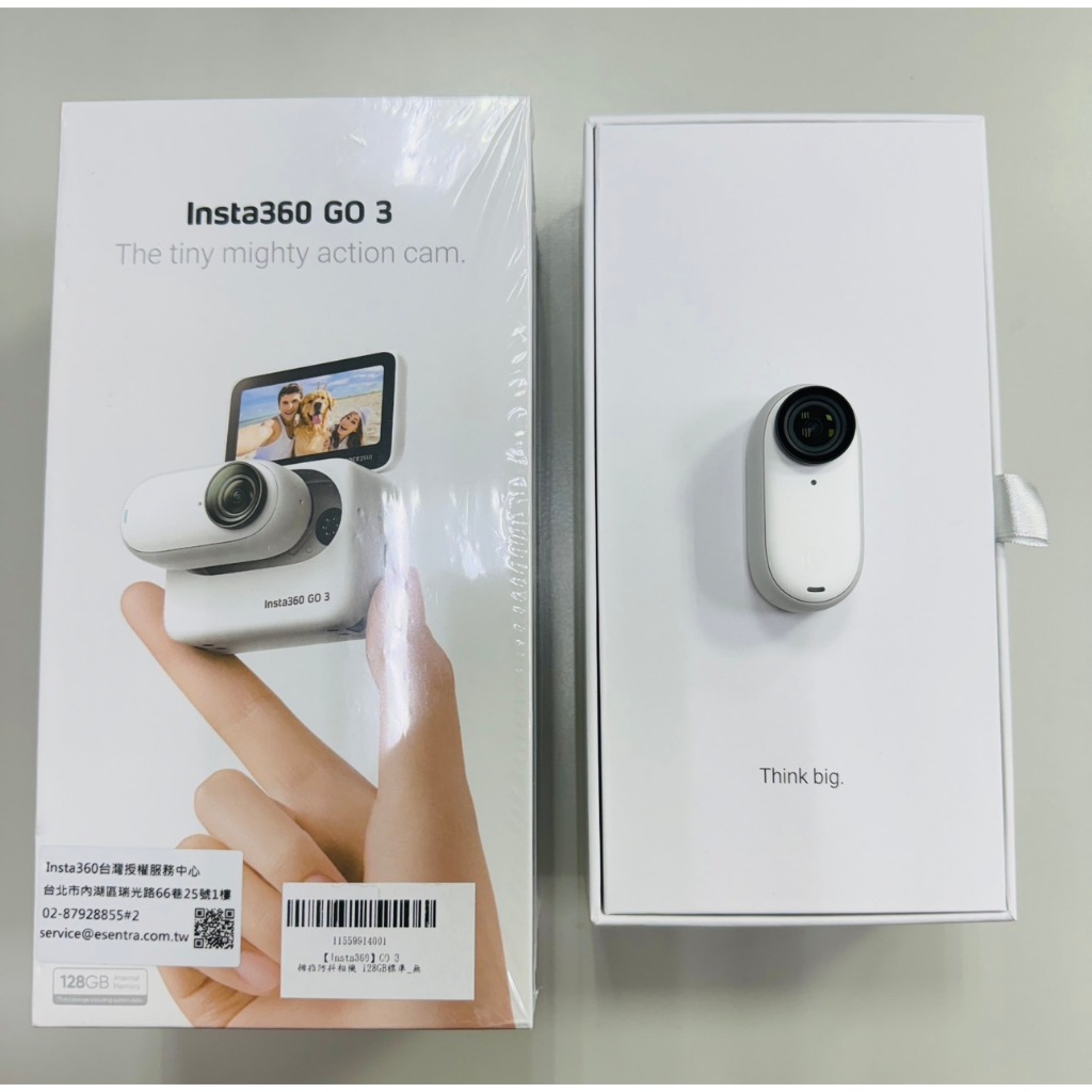 【二手】Insta360 GO3 128GB拇指相機