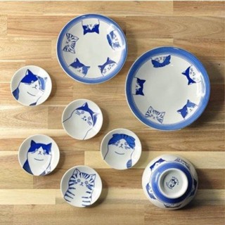 【你好貓】日本製 美濃燒 SHICHITA 貓咪餐具｜餐盤 小碟子 禮盒 點心盤 貓盤 文青風盤子