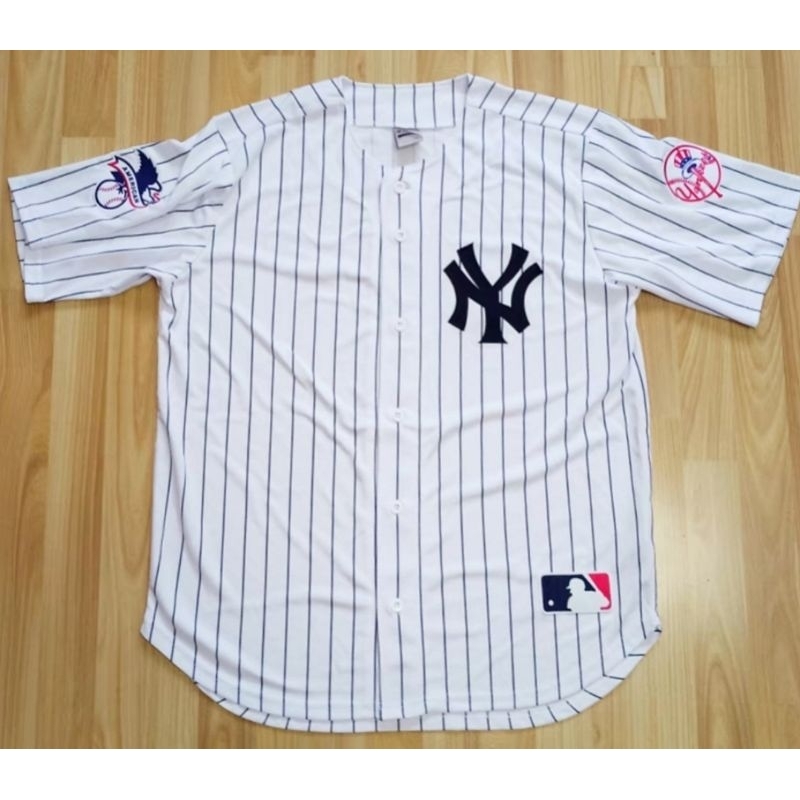 NY 洋基隊 Yankees 短袖 棒球衫 球衣 嘻哈 饒舌 尺碼M/XL