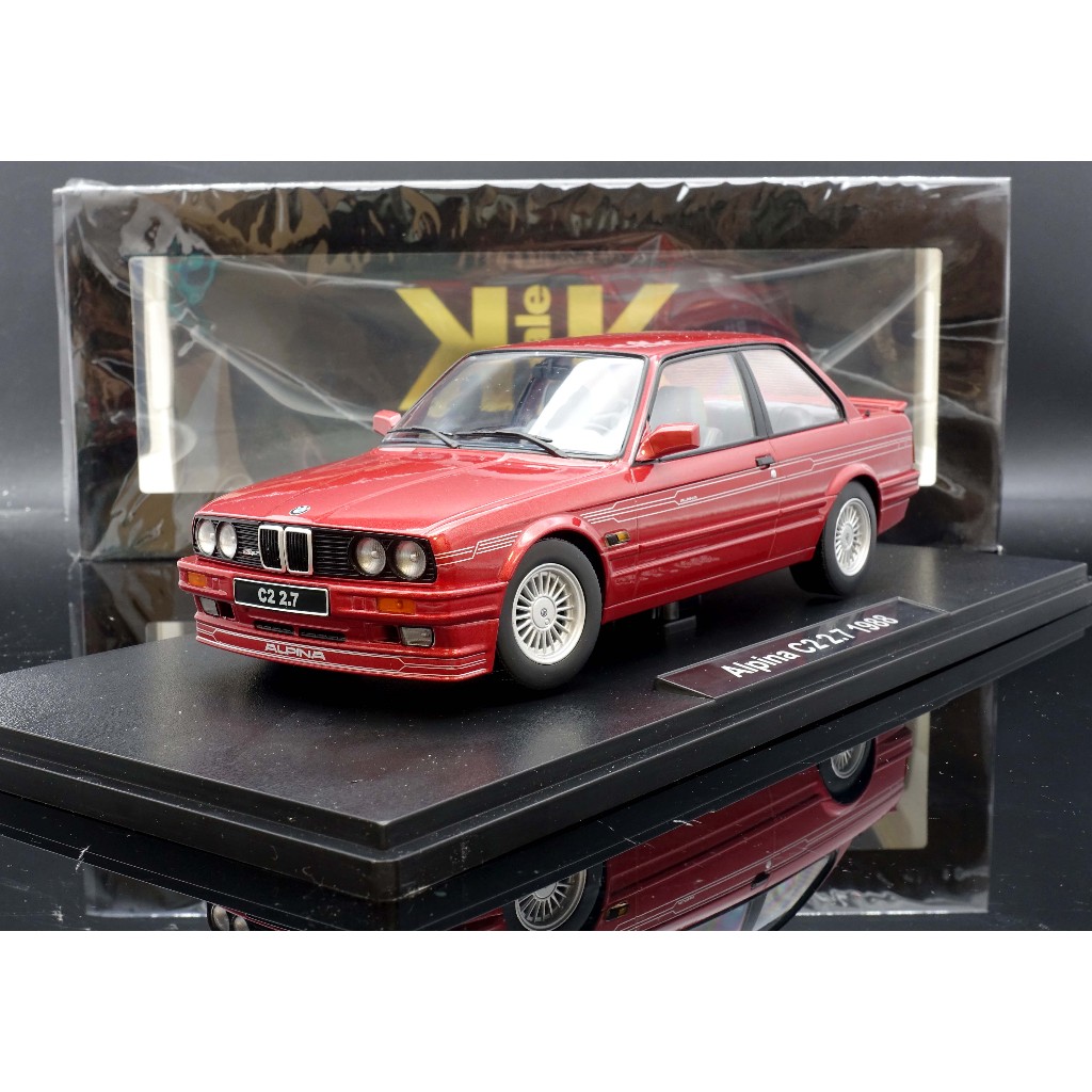 【MASH】現貨特價  KK scale 1/18 BMW Alpina C2 2.7 E30 1988 red