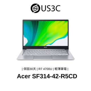 Acer Swift3 14吋 FHD R7 4700U 8G 512GSSD 輕薄筆電 商務筆電 銀色 二手品