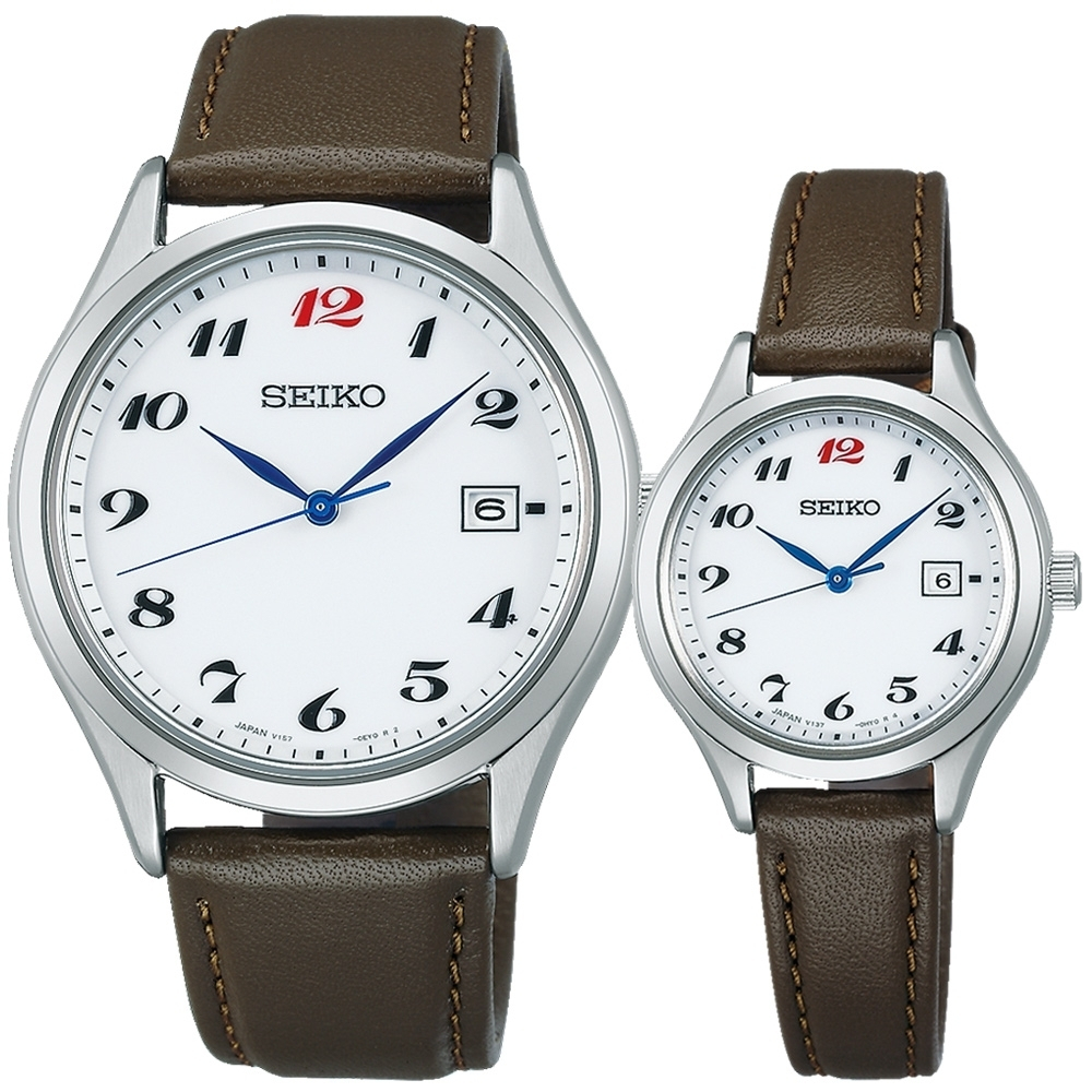 ∣聊聊可議∣SEIKO 精工 Laurel 製錶110周年 限量 太陽能情侶手錶 對錶 SBPX149J+STPX099